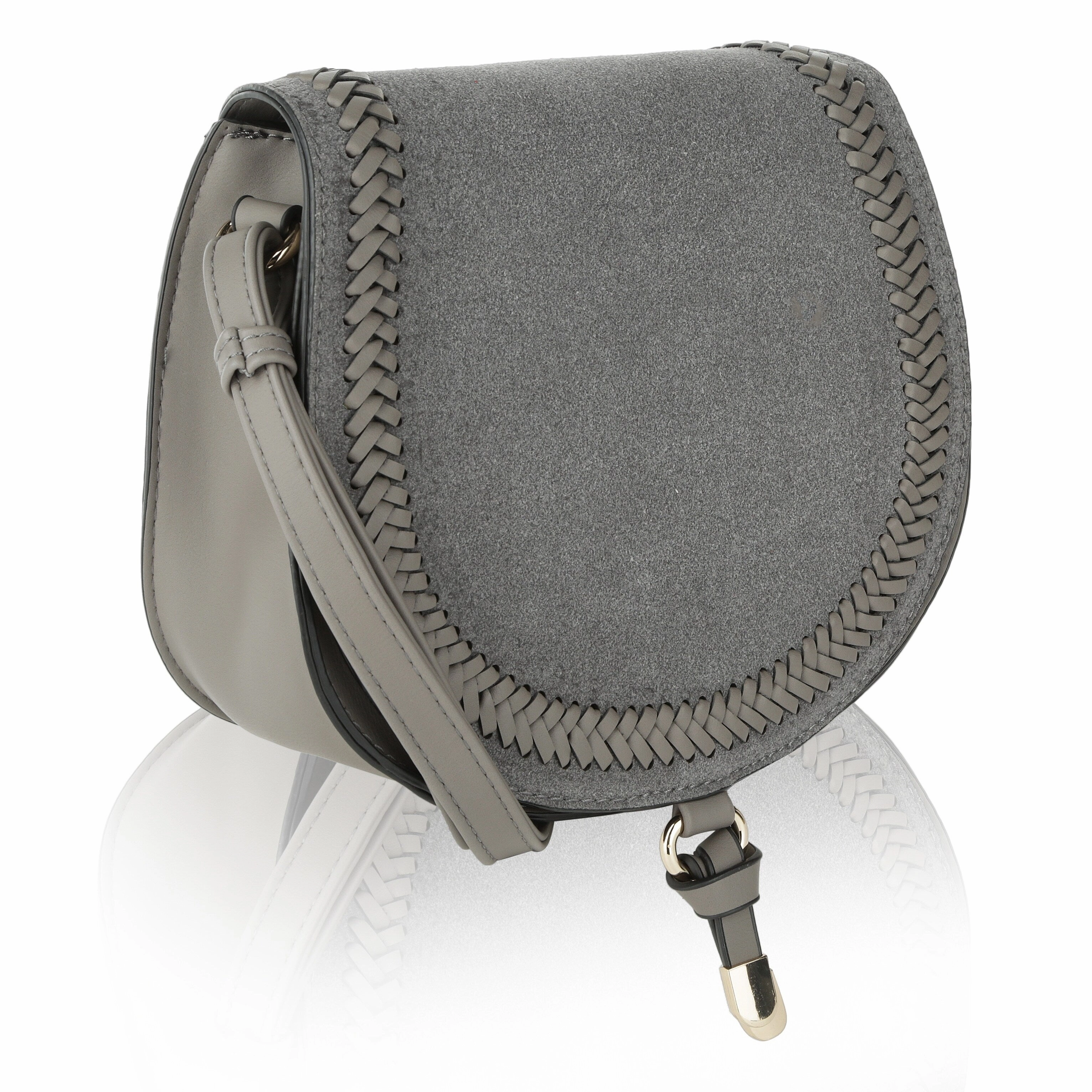 MKF by Mia K. Saddle Crossbody Handbag