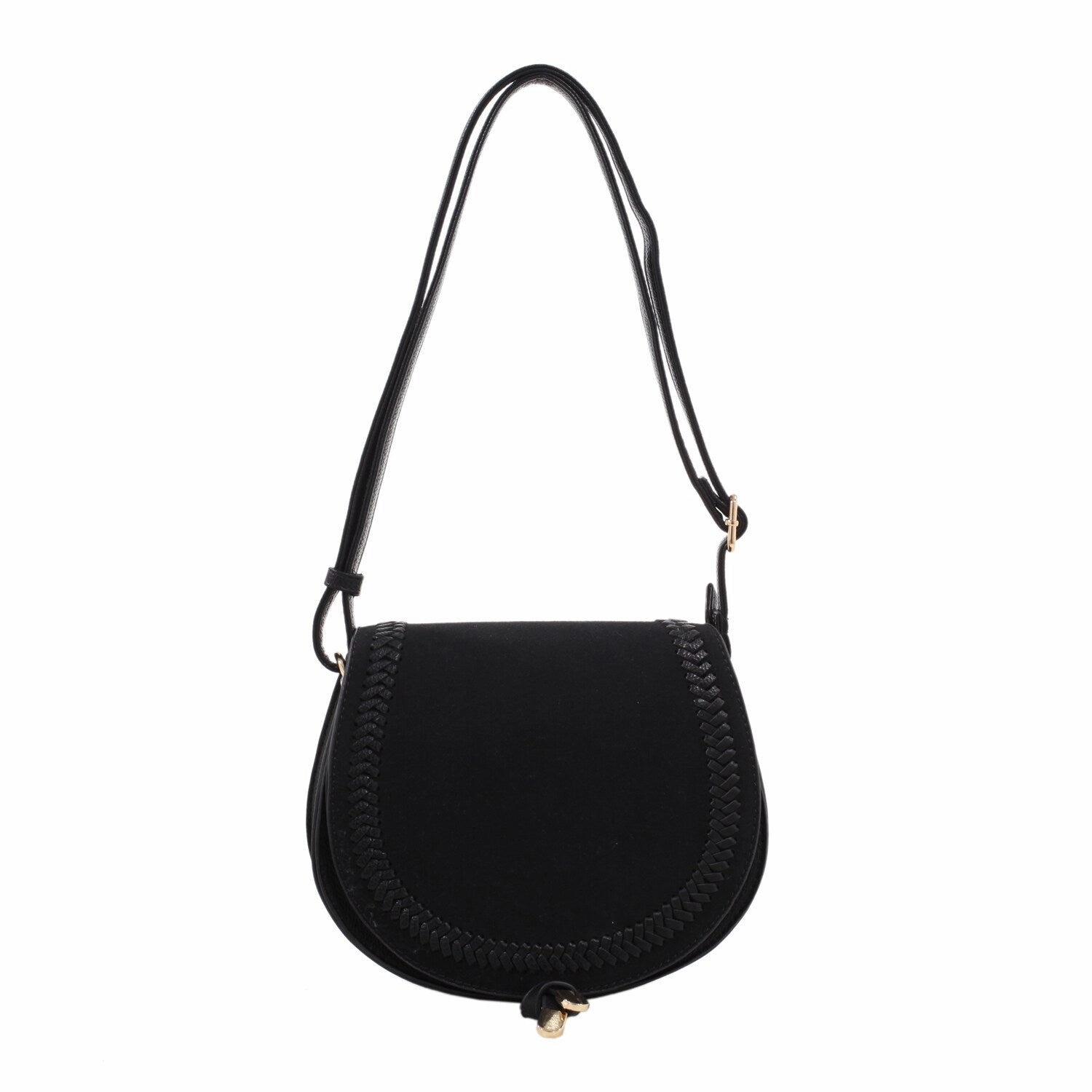 MKF by Mia K. Saddle Crossbody Handbag