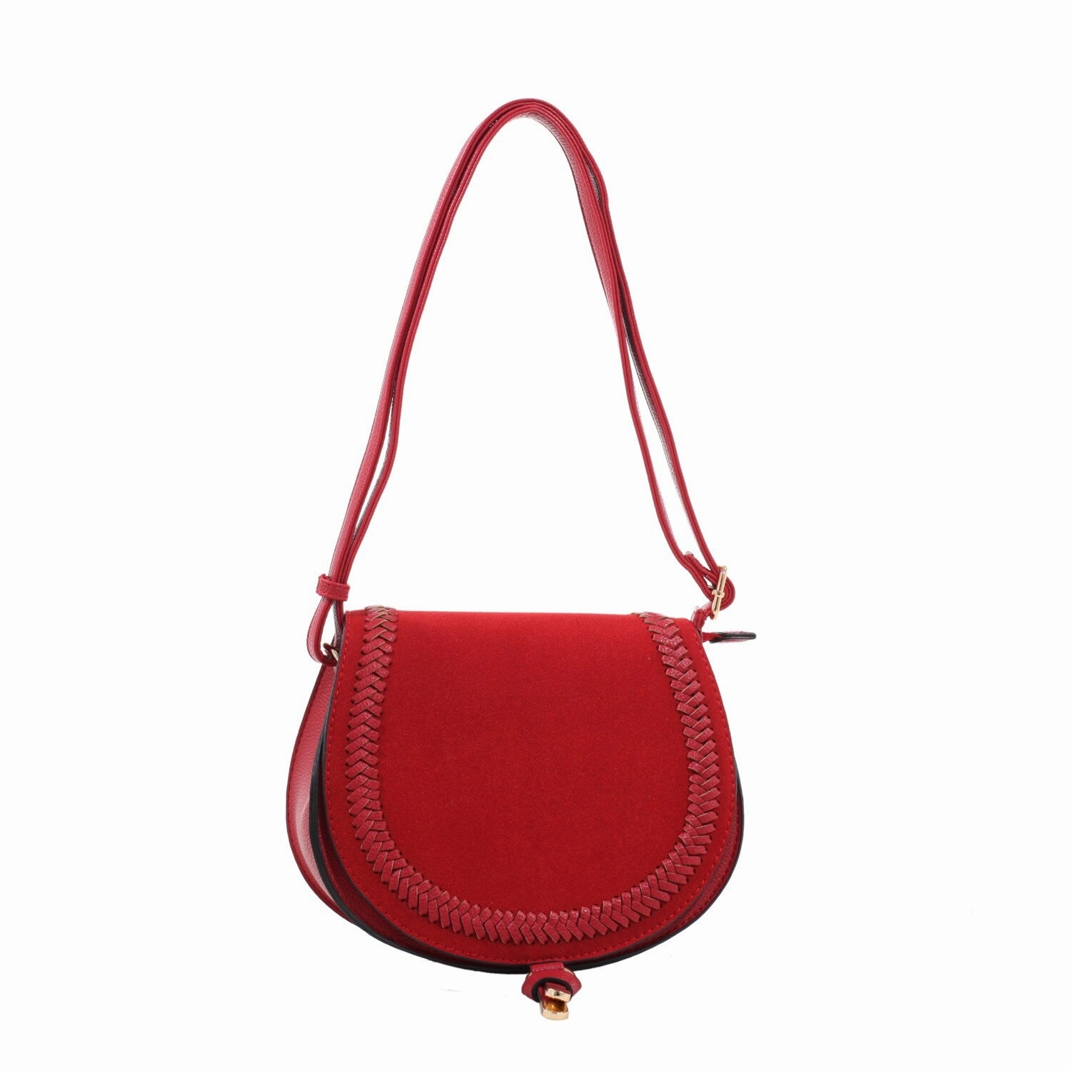 MKF by Mia K. Saddle Crossbody Handbag