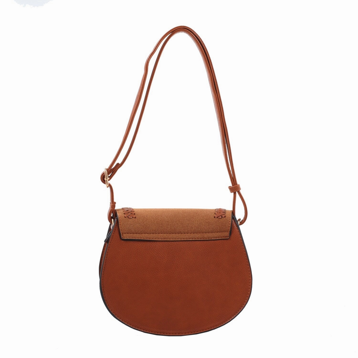 MKF by Mia K. Saddle Crossbody Handbag