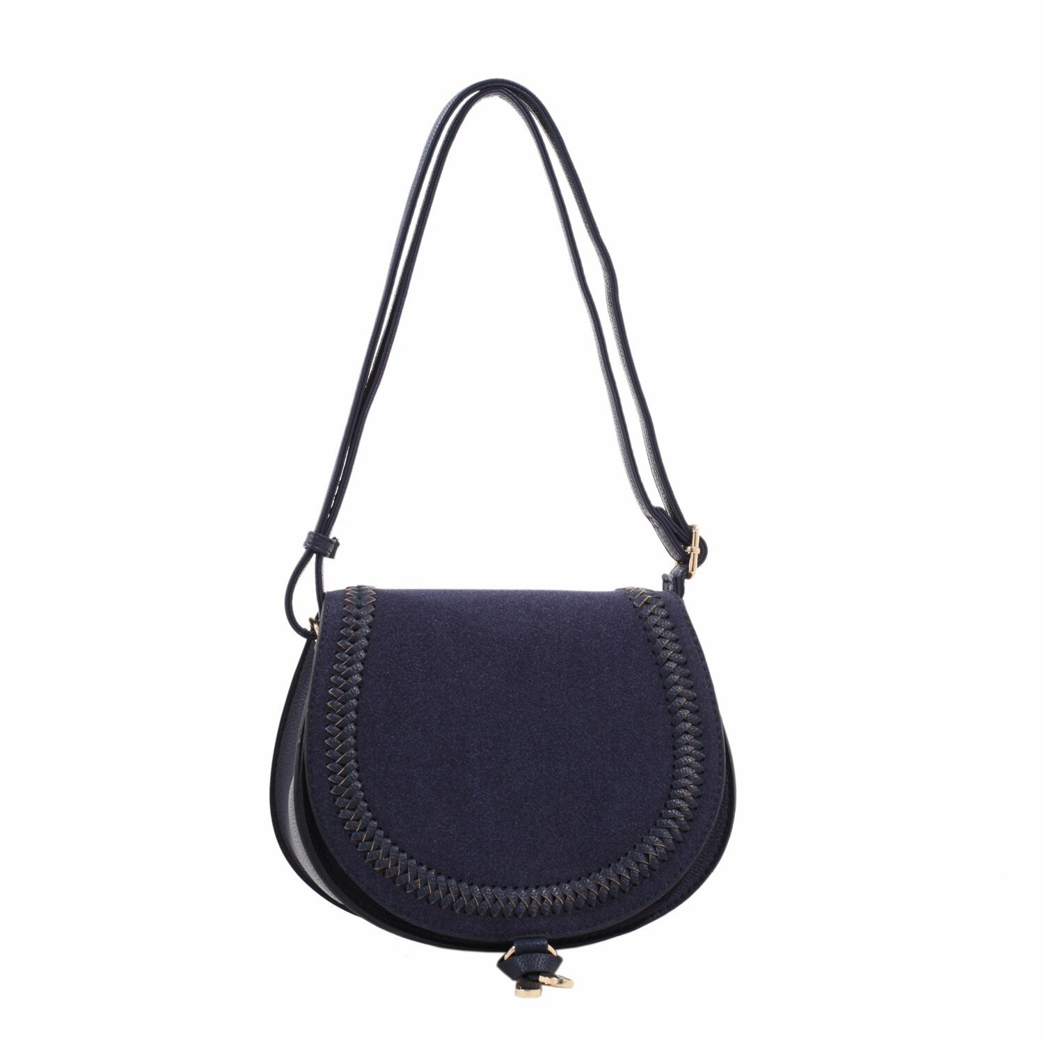 MKF by Mia K. Saddle Crossbody Handbag