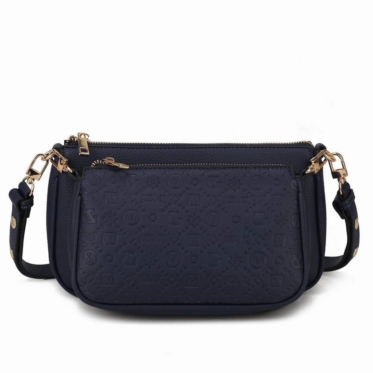 Mkfcollection Dayla Shoulder Bag Vegan Leather Designer Handbag