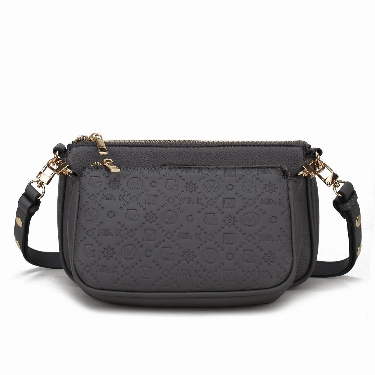 Mkfcollection Dayla Shoulder Bag Vegan Leather Designer Handbag