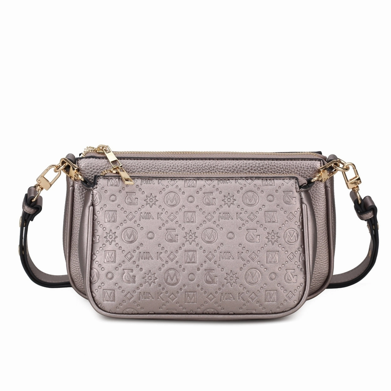 Mkfcollection Dayla Shoulder Bag Vegan Leather Designer Handbag