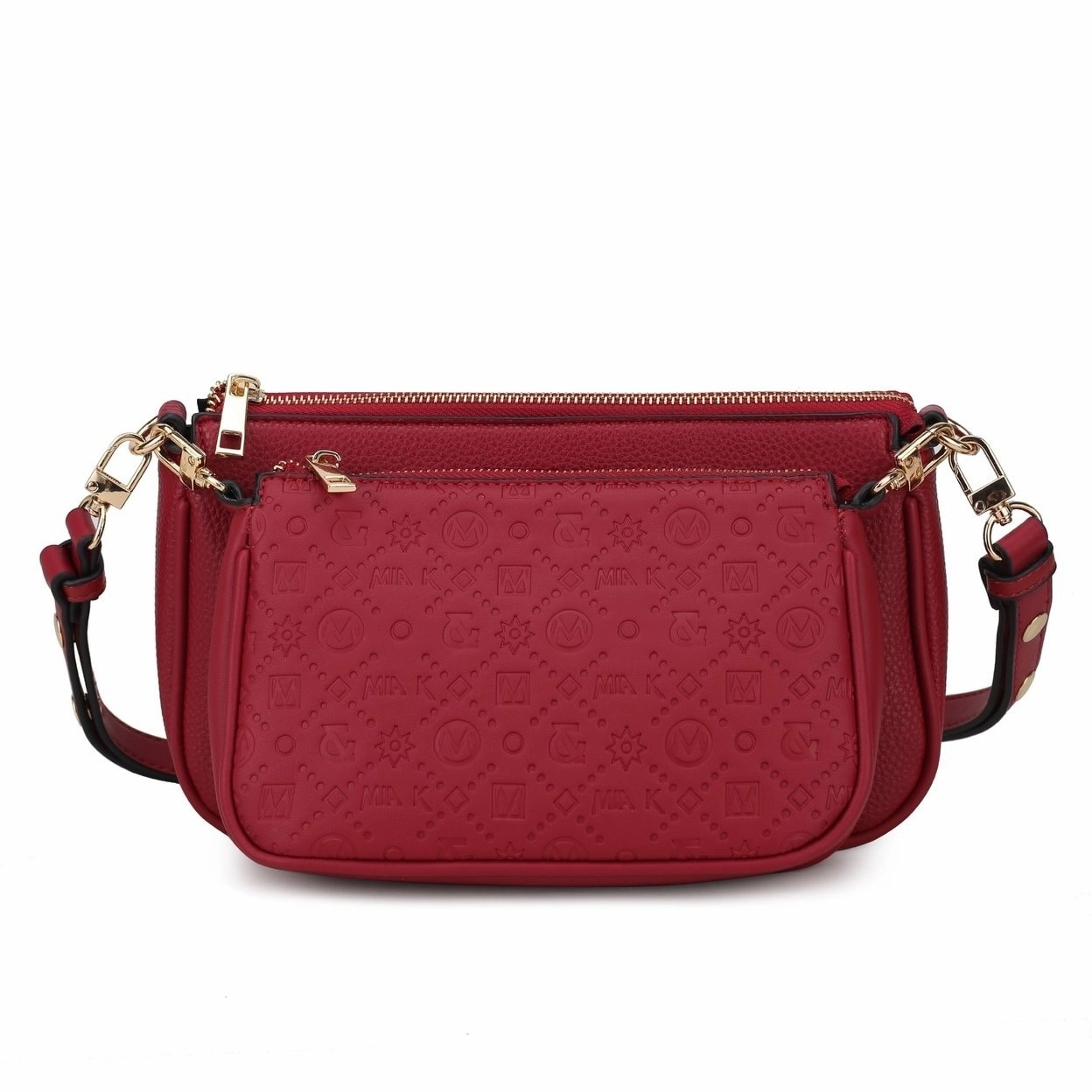 Mkfcollection Dayla Shoulder Bag Vegan Leather Designer Handbag