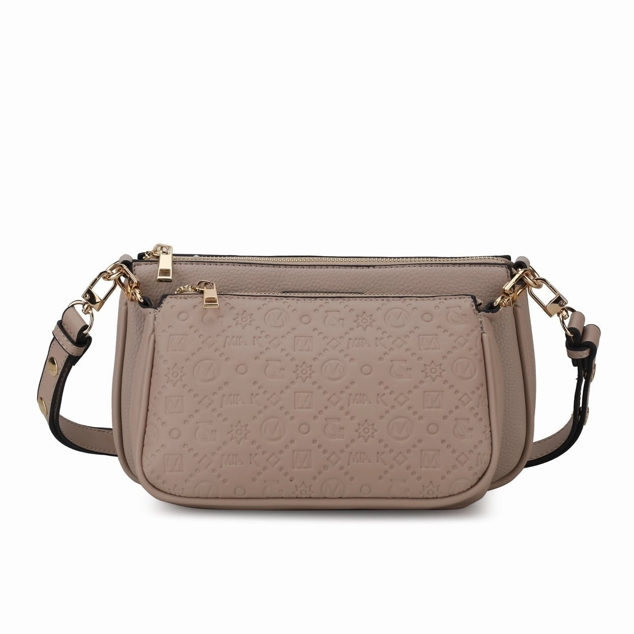Mkfcollection Dayla Shoulder Bag Vegan Leather Designer Handbag