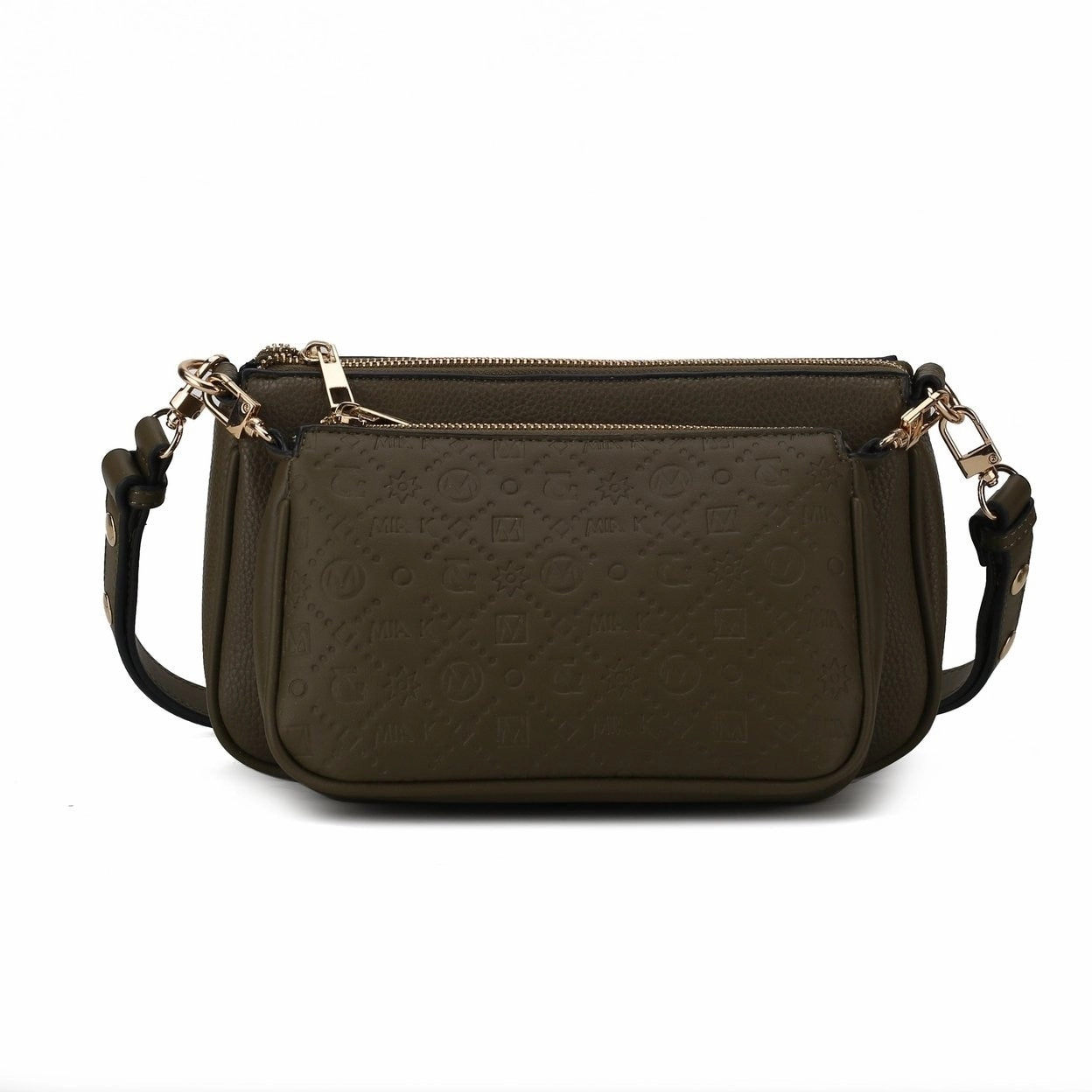 Mkfcollection Dayla Shoulder Bag Vegan Leather Designer Handbag