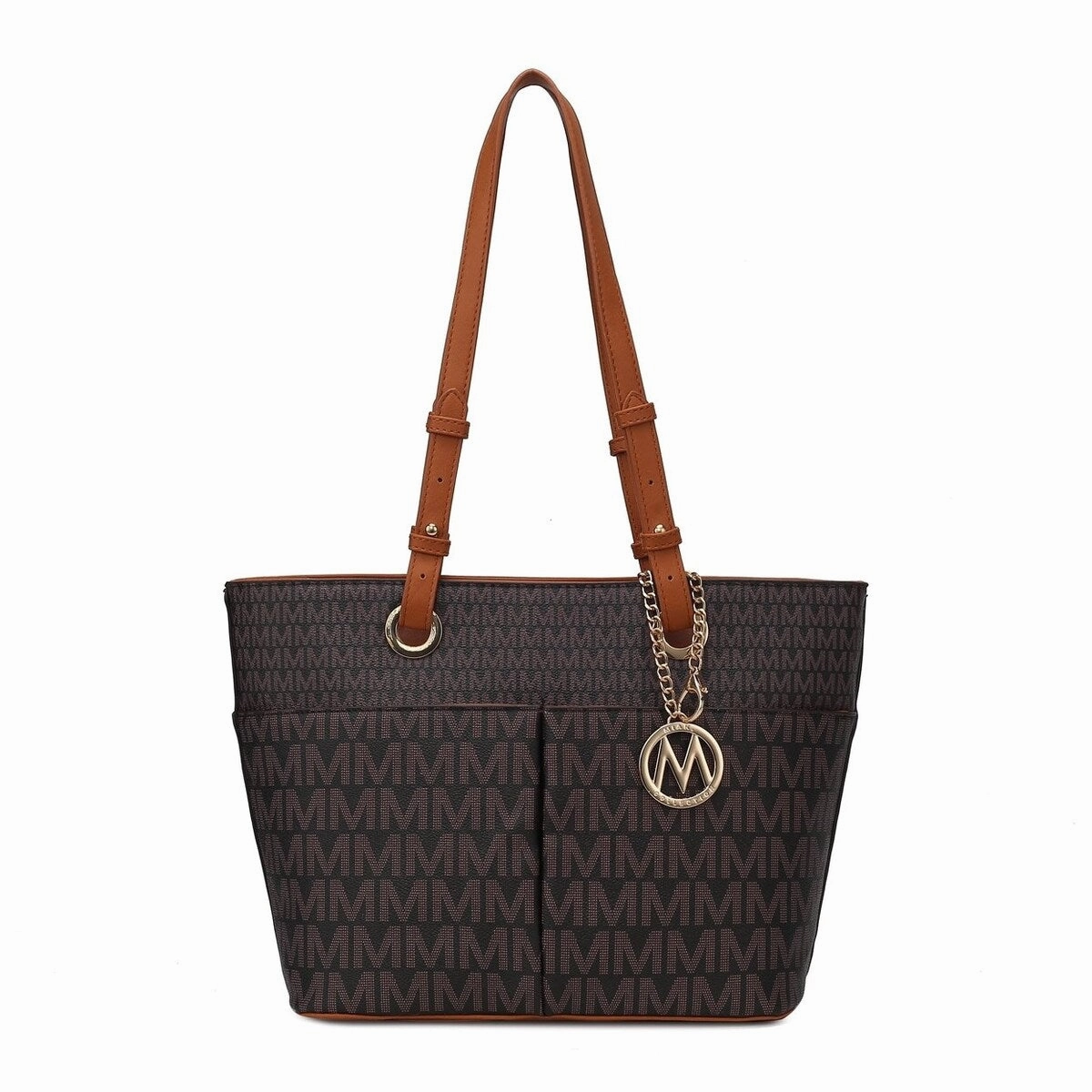 Mkfcollection Lori Signature Tote Bag Vegan Leather Designer Handbag