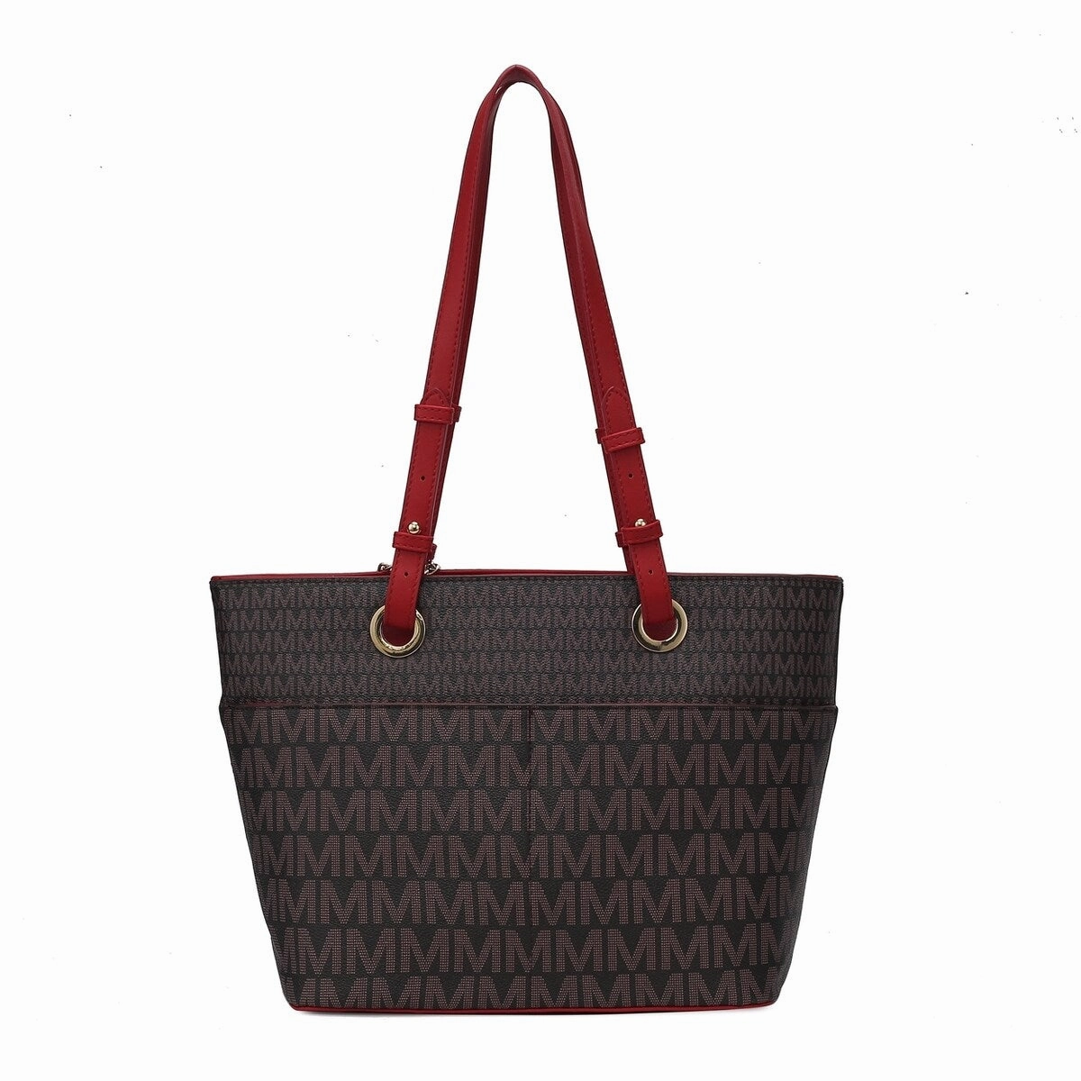 Mkfcollection Lori Signature Tote Bag Vegan Leather Designer Handbag