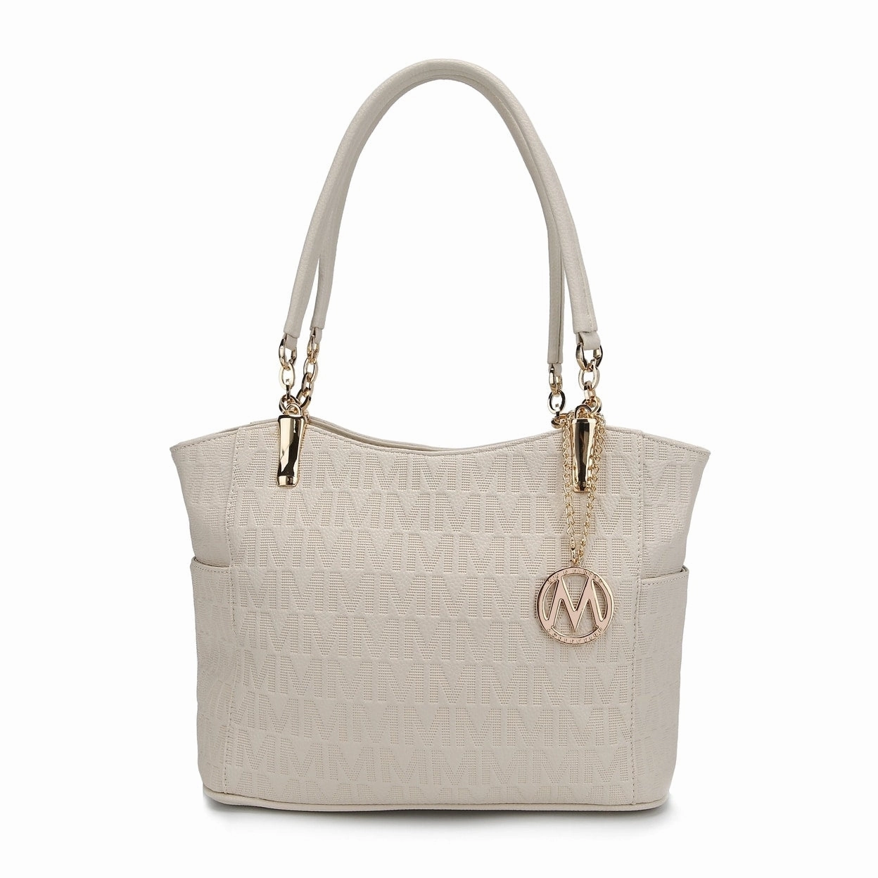 Mkfcollection Malika Signature Shoulder Bag Vegan Leather Designer Handbag