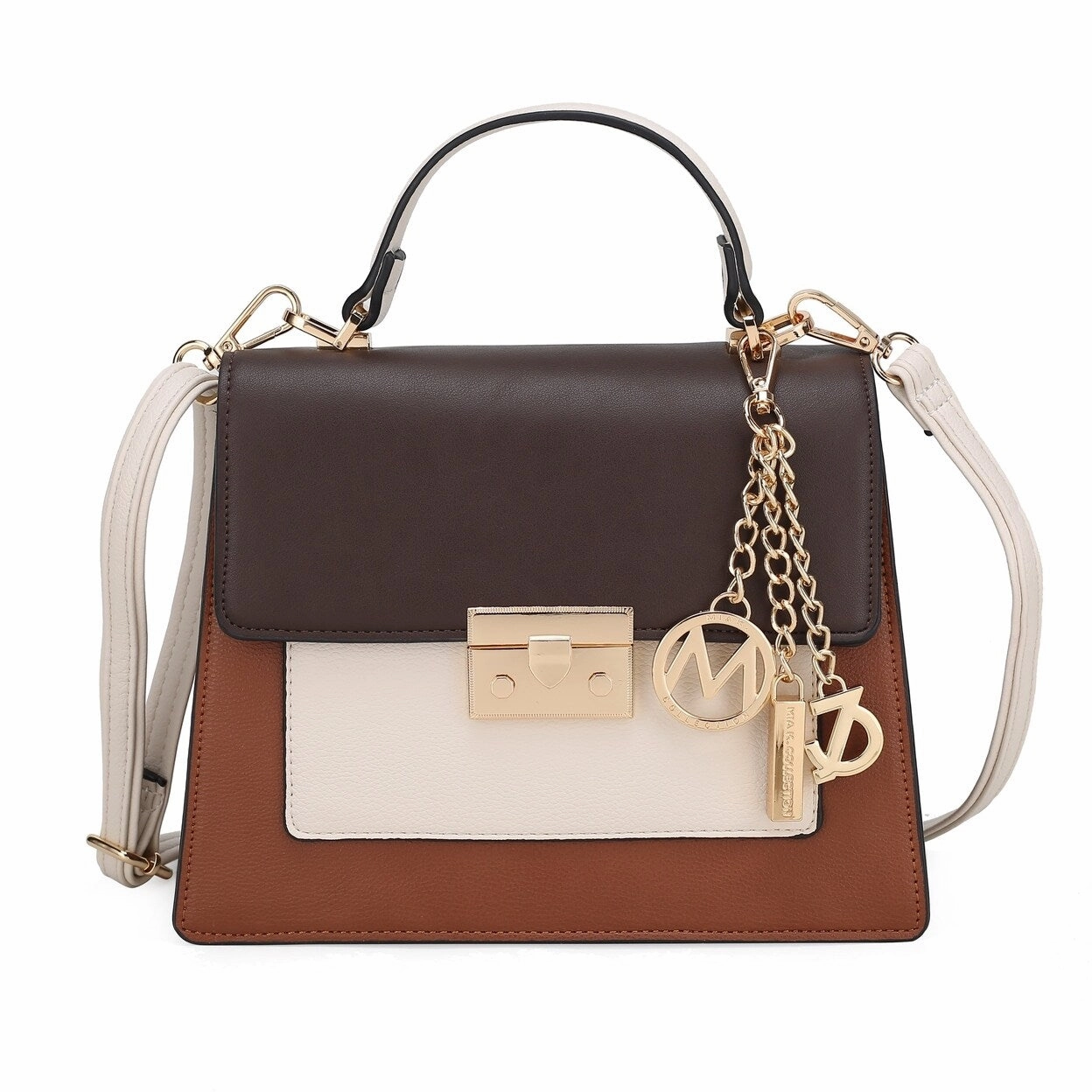 Mkfcollection Quinzel Shoulder Bag Vegan Leather Designer Handbag