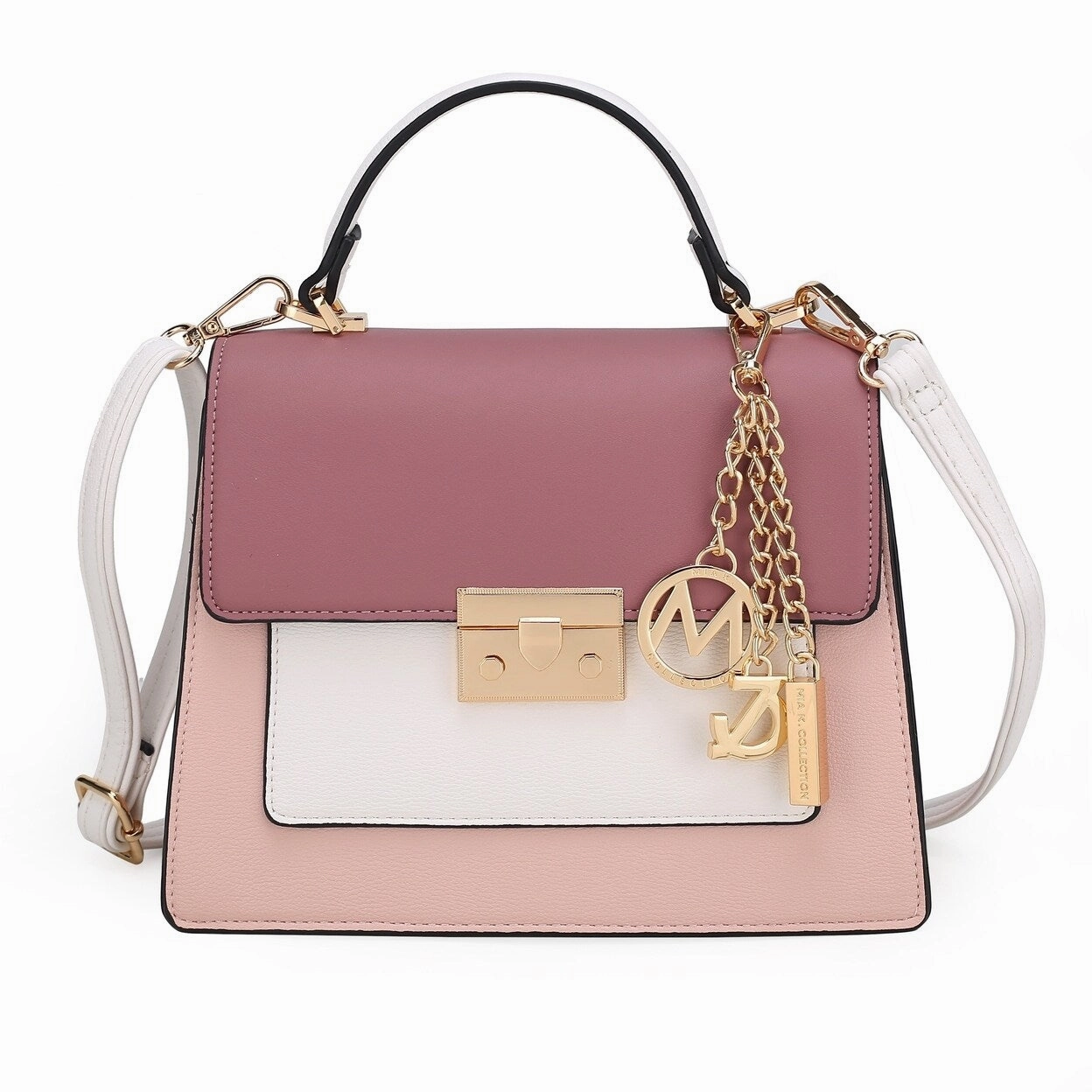 Mkfcollection Quinzel Shoulder Bag Vegan Leather Designer Handbag