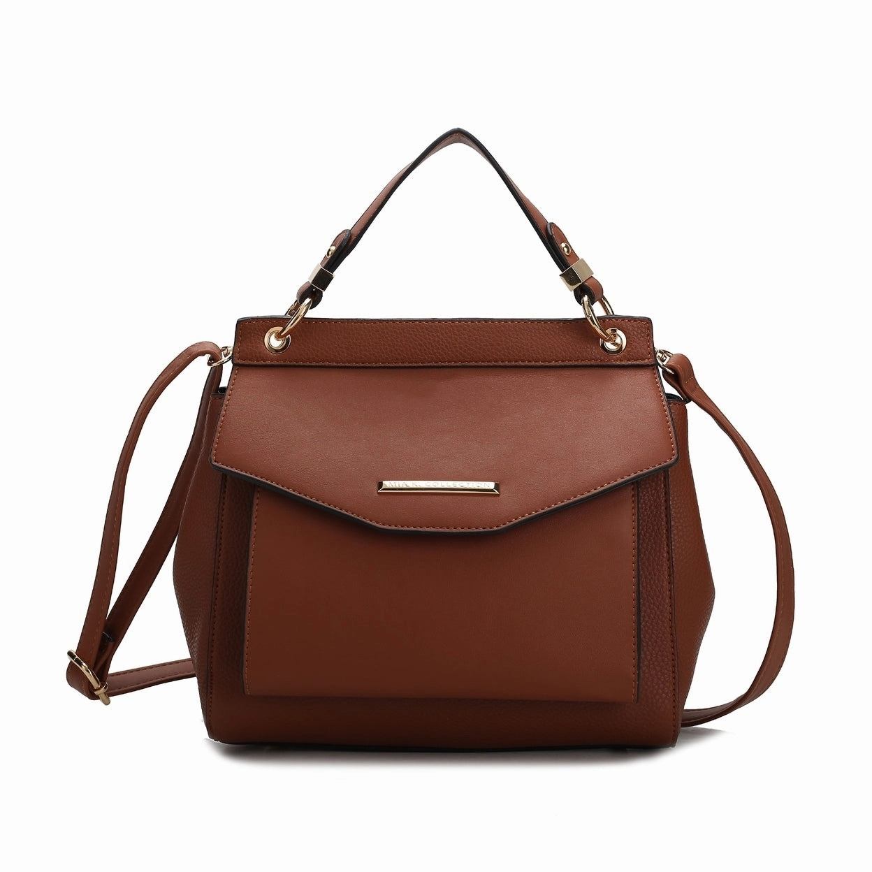 Mkfcollection Vida Shoulder Bag Vegan Leather Designer Handbag
