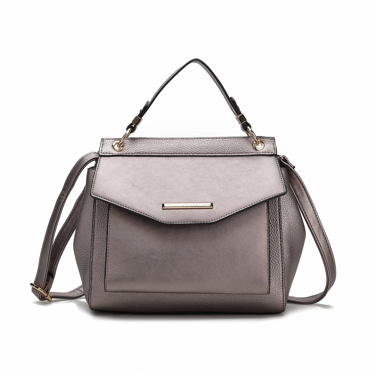 Mkfcollection Vida Shoulder Bag Vegan Leather Designer Handbag