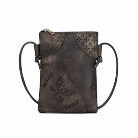 Mkfcollection Willow Crossbody Bag Vegan Leather Designer Handbag