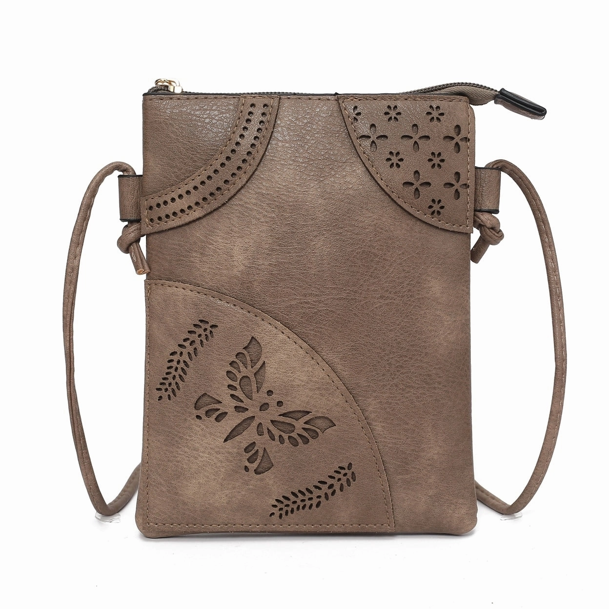 Mkfcollection Willow Crossbody Bag Vegan Leather Designer Handbag