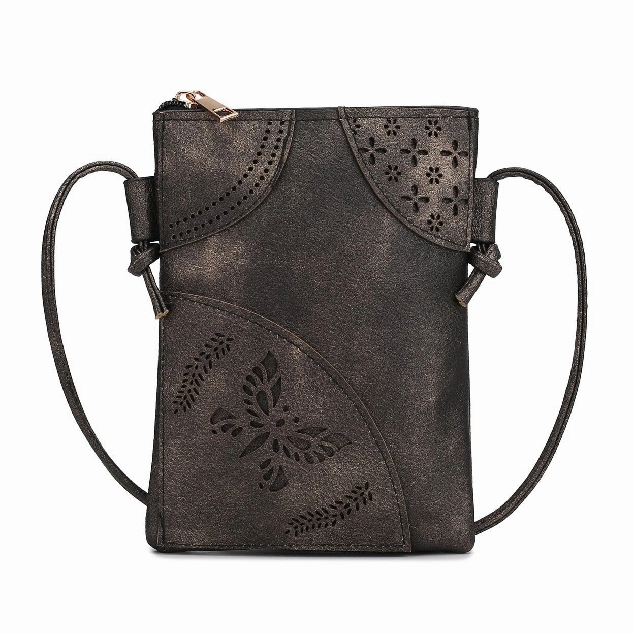 Mkfcollection Willow Crossbody Bag Vegan Leather Designer Handbag