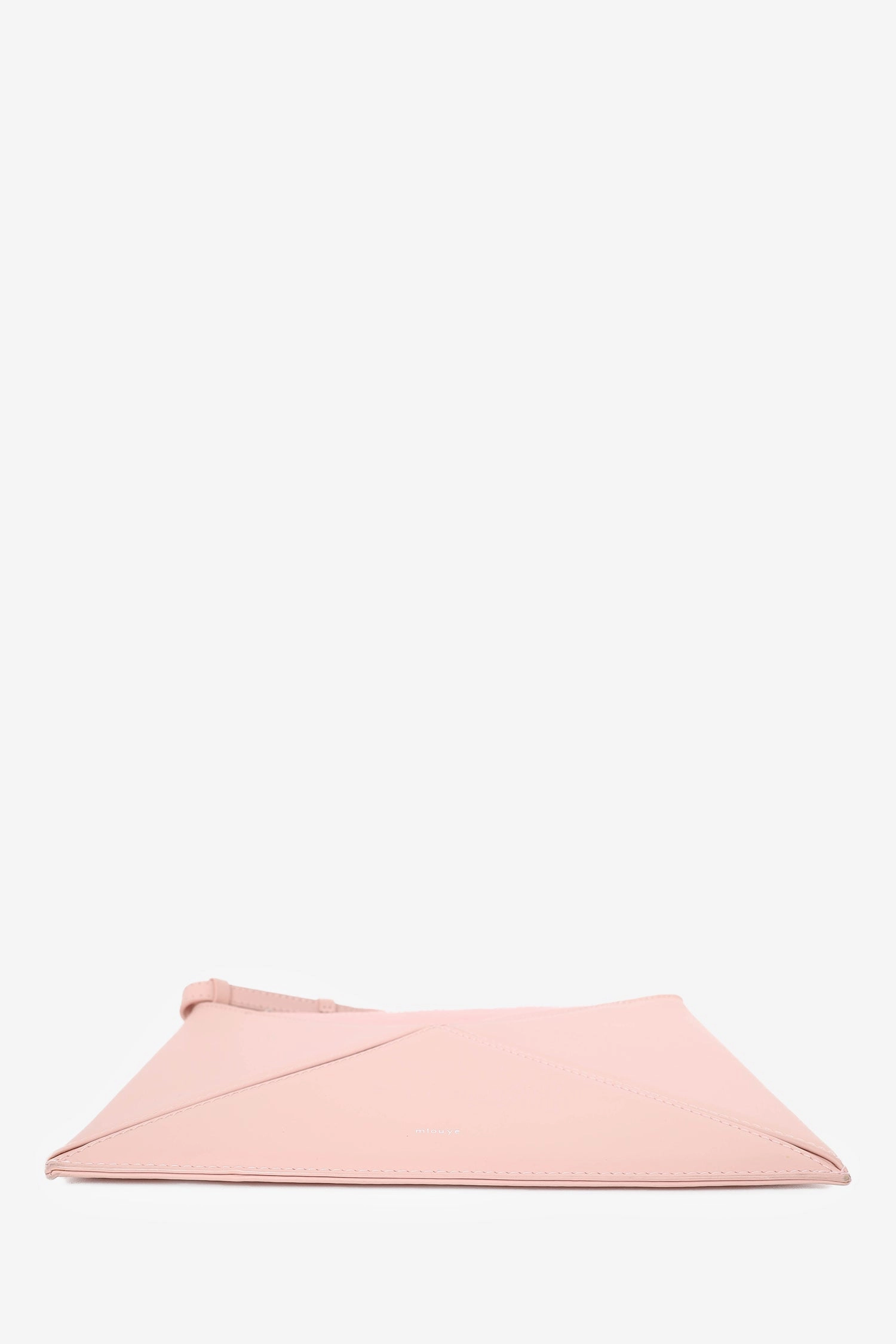 Mlouye Pink Leather Crossbody Bag