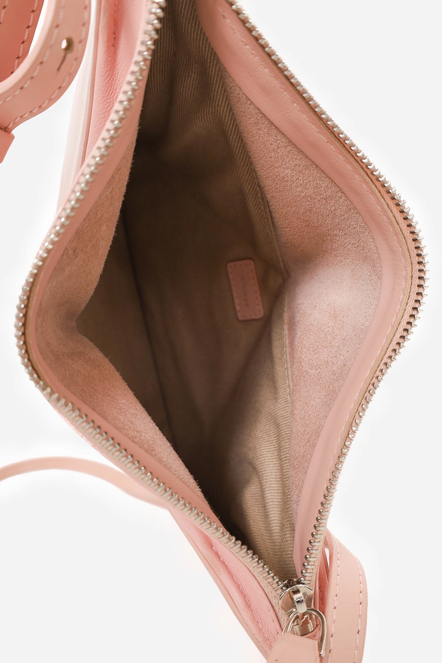 Mlouye Pink Leather Crossbody Bag