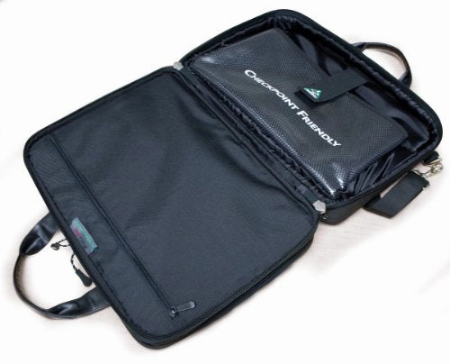 Mobile Edge Men'S Scanfast Checkpoint And Eco Friendly Briefcase- 16-Inch Pc/17-Inch Macbook