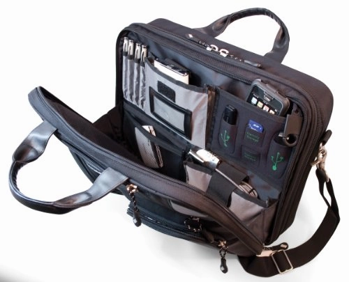 Mobile Edge Men'S Scanfast Checkpoint And Eco Friendly Briefcase- 16-Inch Pc/17-Inch Macbook