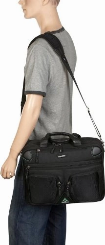 Mobile Edge Men'S Scanfast Checkpoint And Eco Friendly Briefcase- 16-Inch Pc/17-Inch Macbook