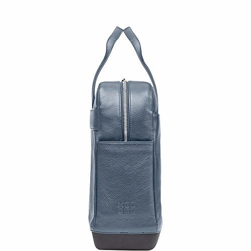 Moleskine Classic Leather Briefcase (Moss Green)