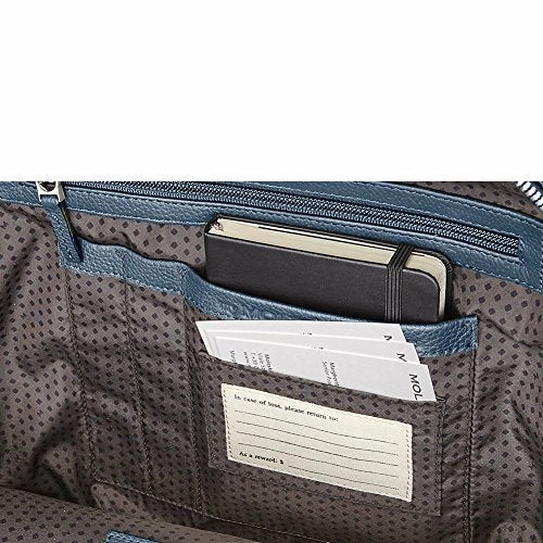 Moleskine Classic Leather Briefcase (Moss Green)