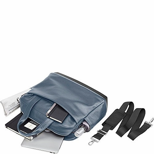 Moleskine Classic Leather Briefcase (Moss Green)