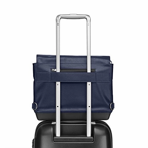 Moleskine Classic Slim Messenger Bag, Sapphire Blue