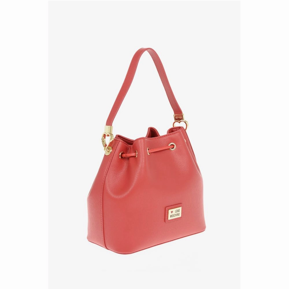 Moschino LOVE Bucket Bag with Braided Rope