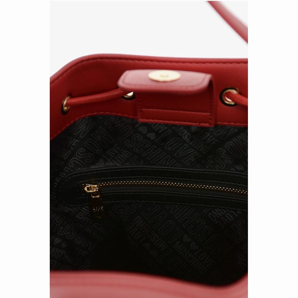 Moschino LOVE Bucket Bag with Braided Rope
