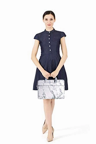 MOSISO Laptop Shoulder Bag Compatible 15-15.6 Inch MacBook Pro/Dell HP Acer