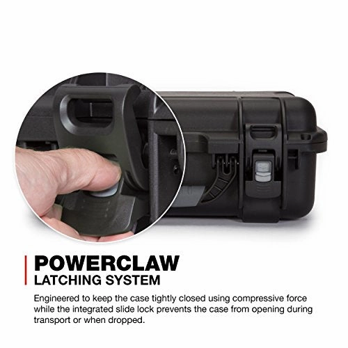 Nanuk 920 Waterproof Hard Case With Foam Insert - Black