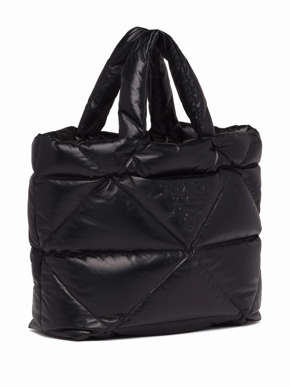 Nappa tote bag