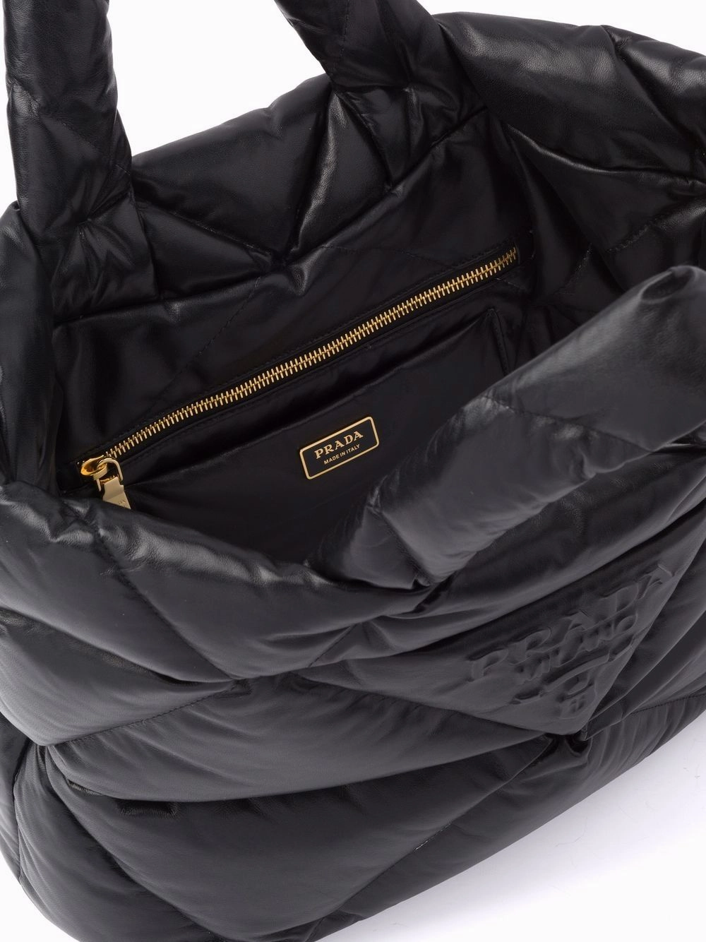 Nappa tote bag