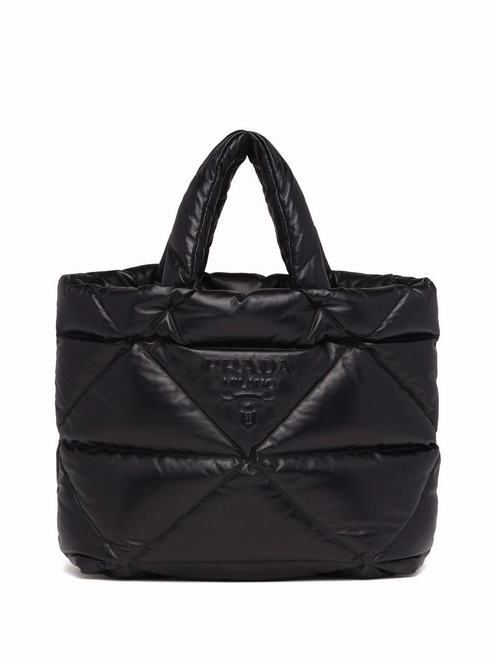 Nappa tote bag