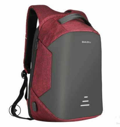 New Men 15.6 Laptop Backpack Anti Theft Backpack Usb Charging Women School Notebook Bag Oxford