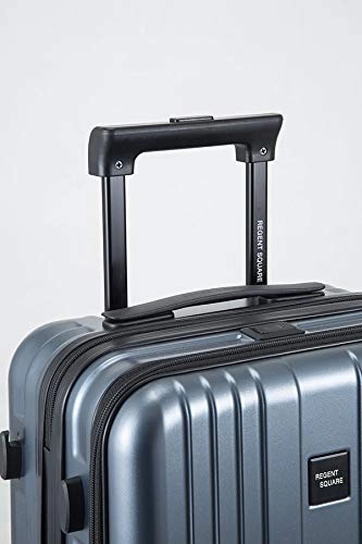 New Storm Carry-on Luggage - TSA Combination Lock - Spinner Goodyear Wheels  Carry-on Front Laptop Compartment - YKK Zipper - Integrated USB Charging Hub - Blue