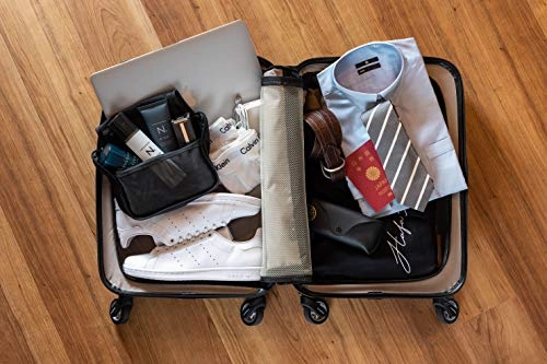 New Storm Carry-on Luggage - TSA Combination Lock - Spinner Goodyear Wheels  Carry-on Front Laptop Compartment - YKK Zipper - Integrated USB Charging Hub - Blue