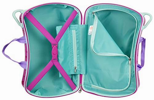 Nickelodeon Paw Patrol Boys - Girls Carry On Luggage 20" Kids Ride-On Trunky Suitcase (GIRL MULTI)