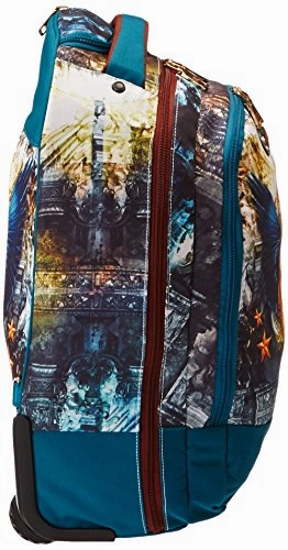 Nicole Lee Leona 21 Inch Rolling Backpack with Laptop Compartment, Guardian King