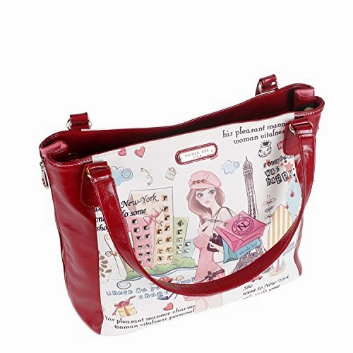 Nicole Lee Shopper Bag, Shopping Girl, One Size