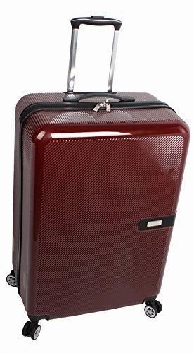 Nicole Miller New York Ria Collection Hardside 28" Luggage Spinner (28 in, Ria Burgundy)