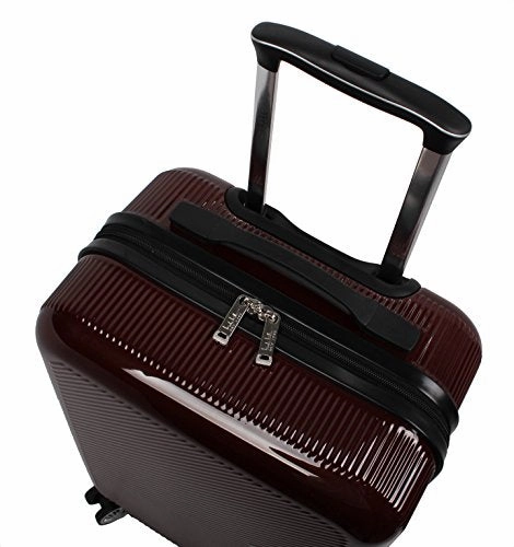 Nicole Miller New York Ria Collection Hardside 28" Luggage Spinner (28 in, Ria Burgundy)