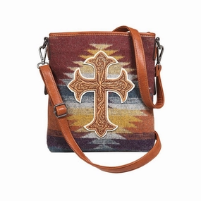 Nocona Western Handbag Womens Birdie Concealed Carry Multi N770012997 - 8 x 10-1/2 x 2