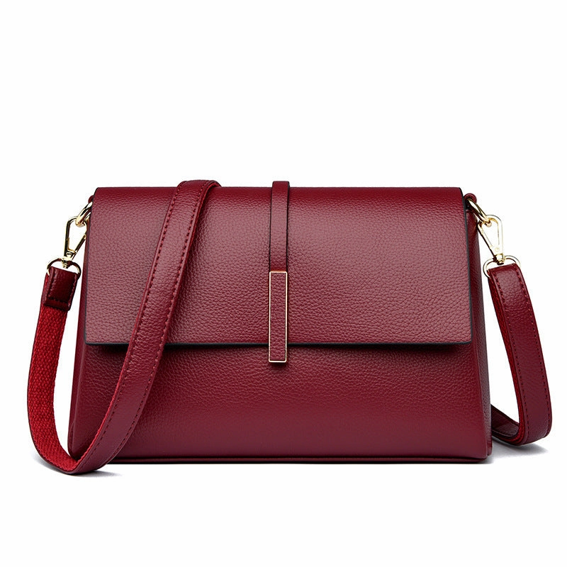 Noir Edge Luxe Crossbody Bag