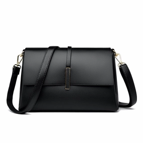 Noir Edge Luxe Crossbody Bag