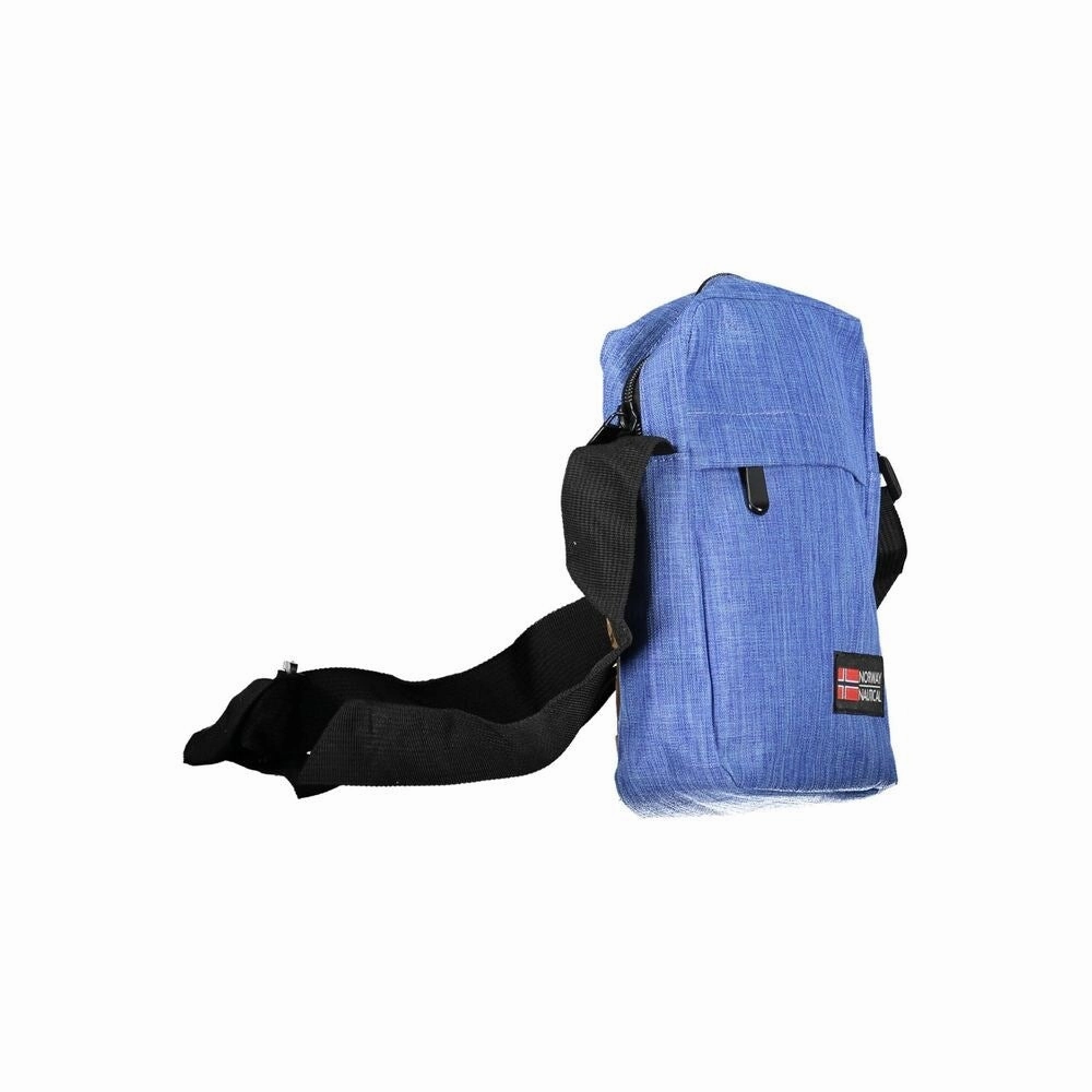 Norway 1963 Blue Polyester Shoulder Men's Bag