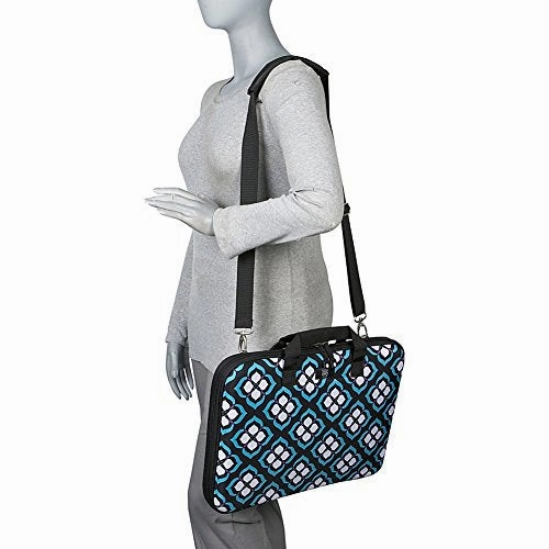 Nuo Chloe Dao 17" Slim Laptop Brief (Blue Lotus)